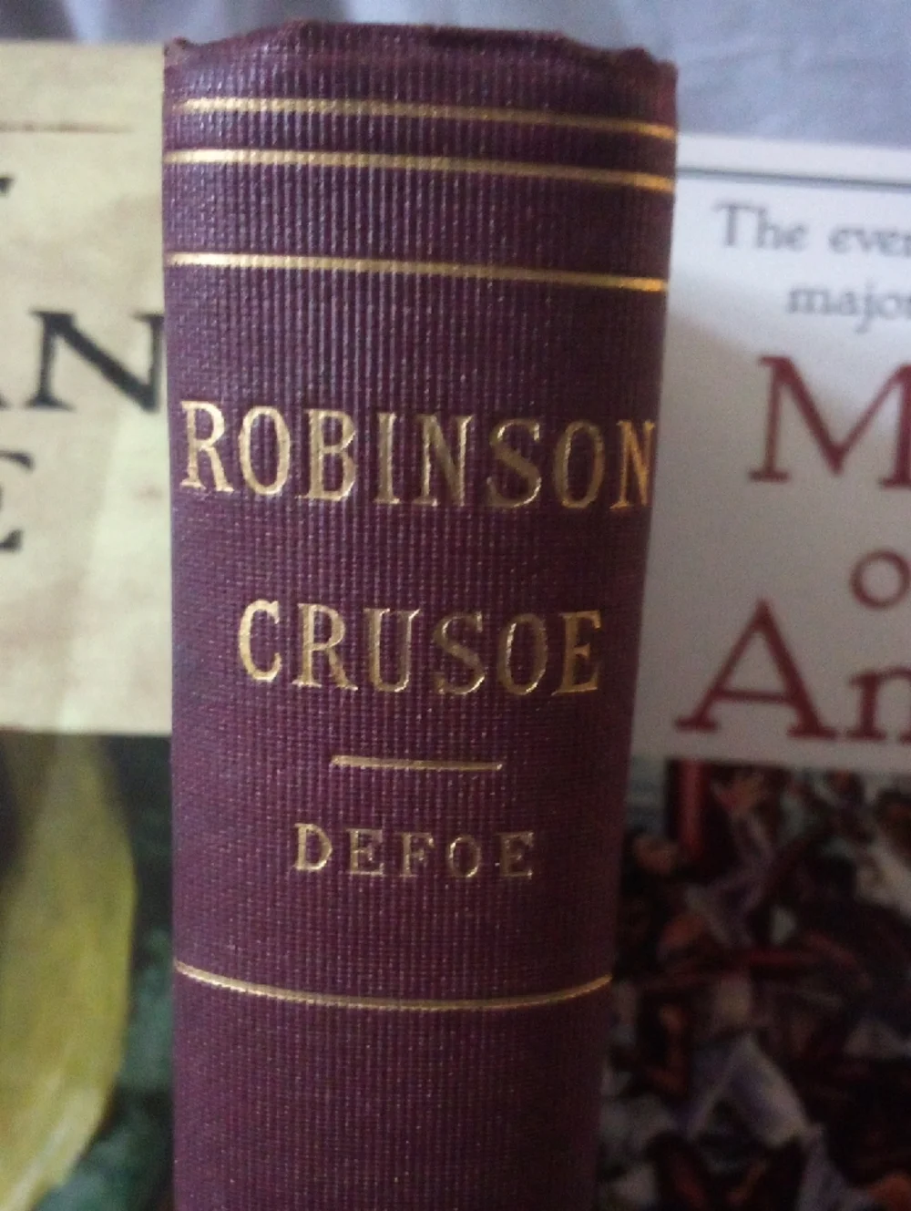 Sea Faring & Mutiny Books Mutiny On The bounty 1960 Robinson caruso 1901 EUC